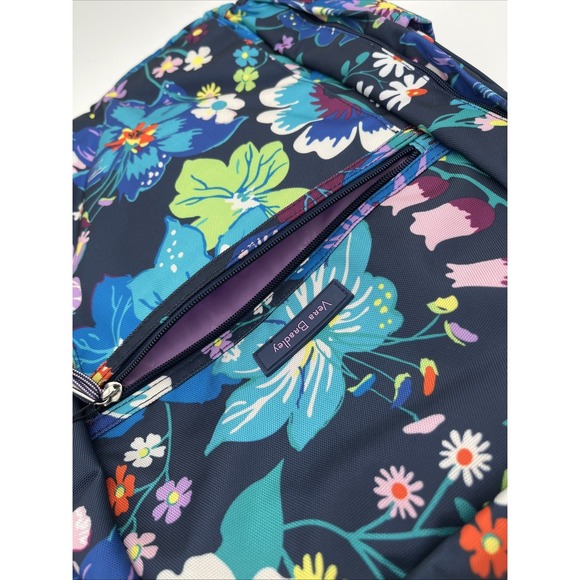 NEW!! Vera Bradley Lighten Up Grand Firefly Garden Floral - Water Resistant - Picture 6 of 8